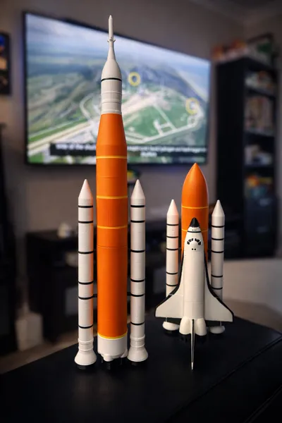 BUILD-A-ROCKET: MODULAR SPACE SHUTTLE - Free 3D Print Model - MakerWorld