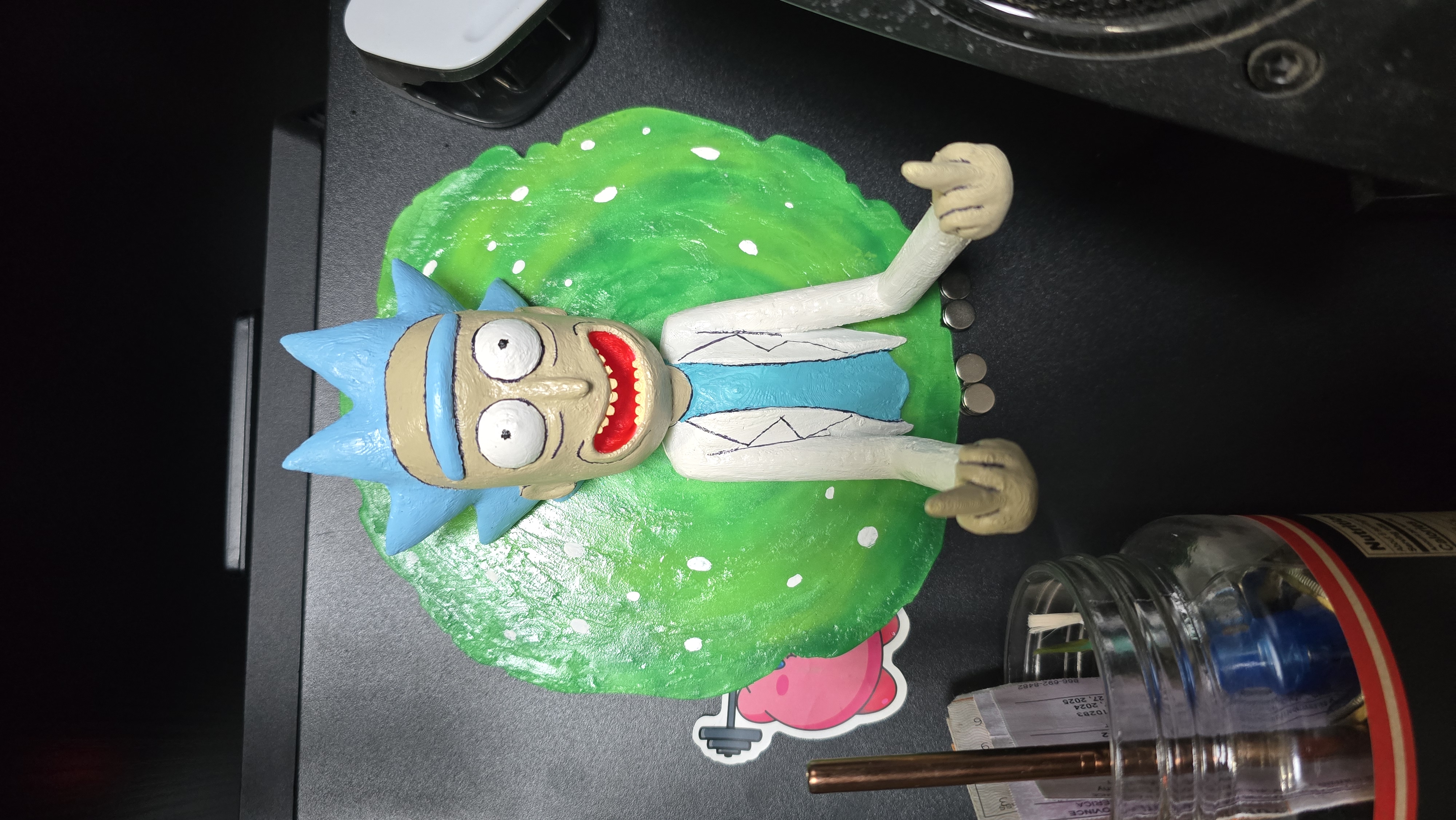 Rick And Morty - Rick Headphone Holder For Skais - Free 3D Print