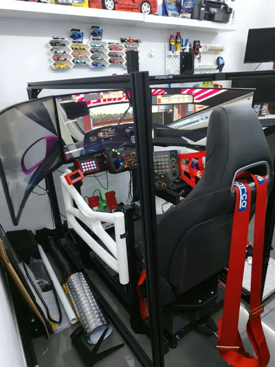 Pvc Sim Rig Prints Rollcage Sim Rig - Free 3D Print Model - MakerWorld