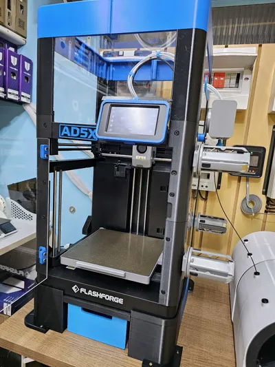 AD5X Riser, Drawer (updated with longer connector) - Free 3D Print ...