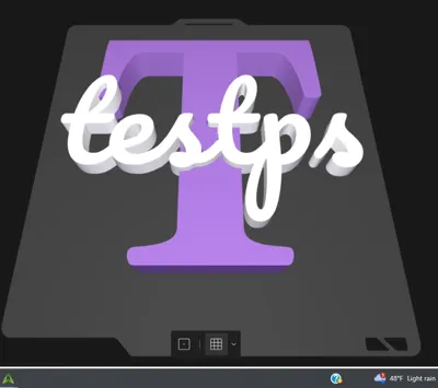 Layered Initial and Name Sign - Free 3D Print Model - MakerWorld