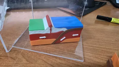 Tectonic Plate Boundary Models - Free 3D Print Model - MakerWorld