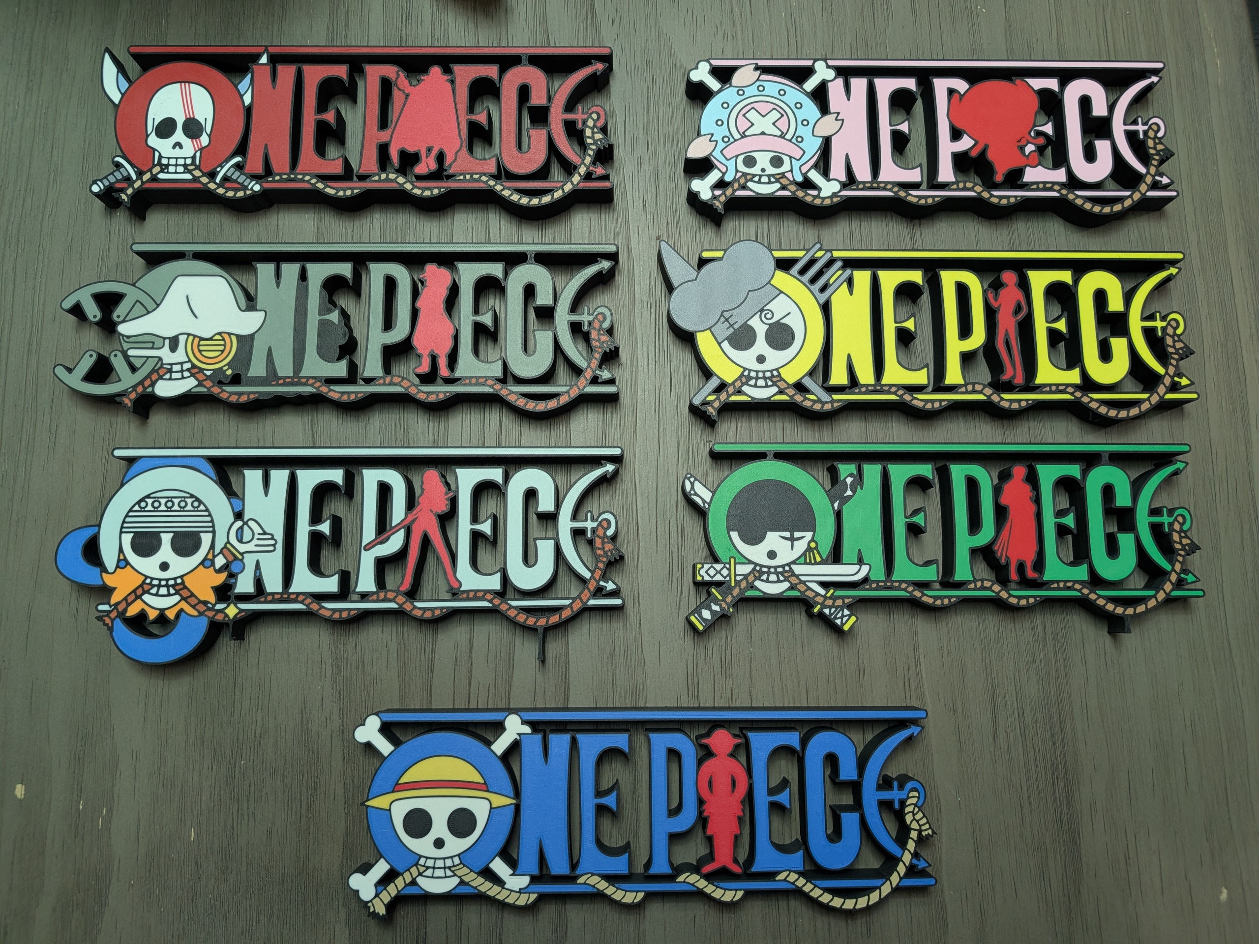 One Piece Logo Zoro - Free 3D Print Model - MakerWorld