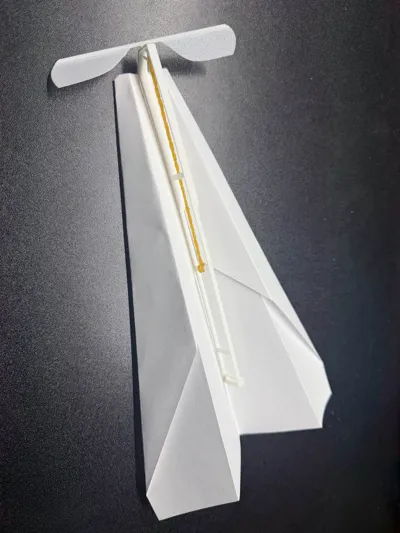 Wind Up Engine Wind Up Engine for Paper Airplanes - Free 3D Print Model - MakerWorld