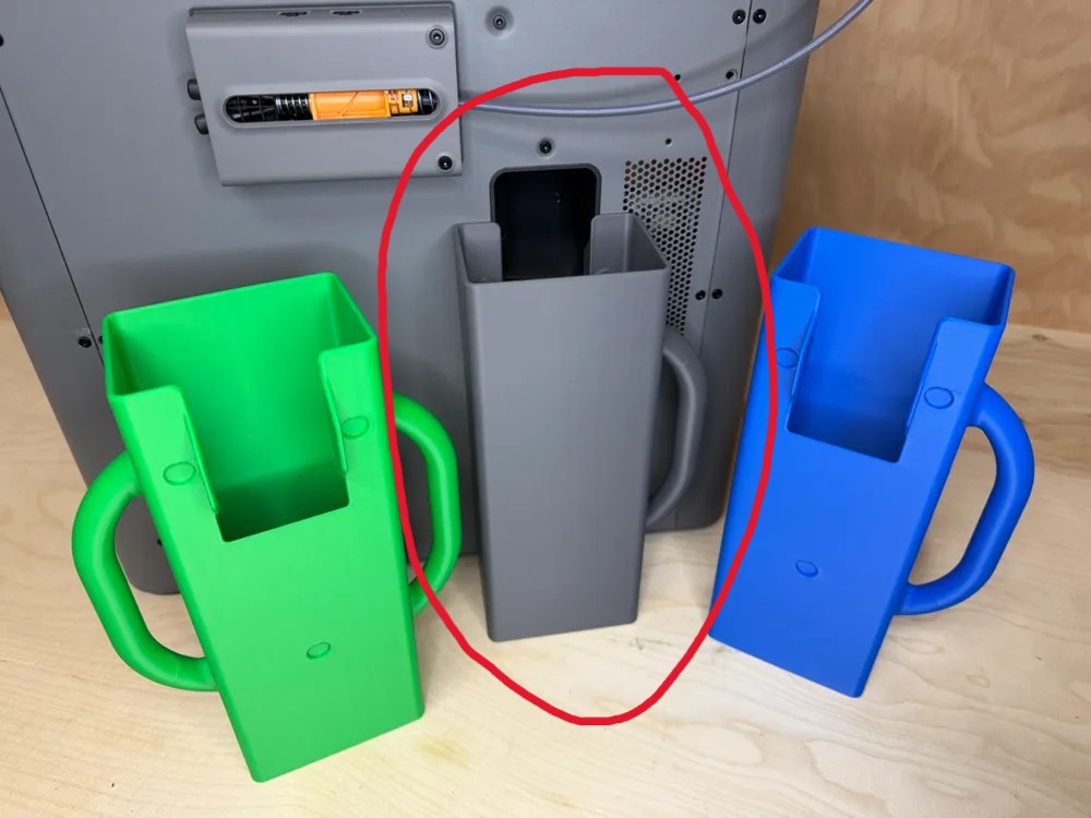 X2D and P2S Poop Box Waste Container - Free 3D Print Model