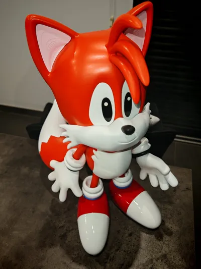 Sonic R Tails Inner Ear Model Tails Sonic - multi part - Free 3D Print Model - MakerWorld