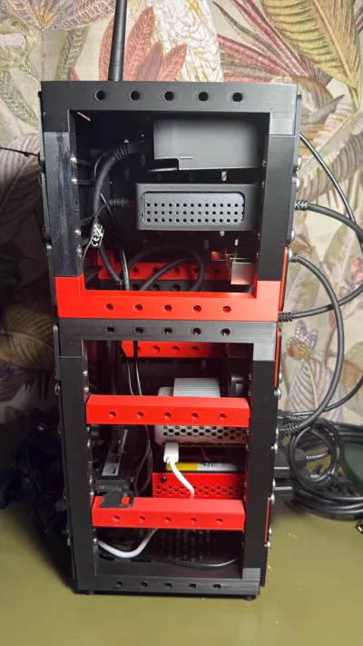 6 Inch Lab 3d Printed Lab Rack 3D printable rack | 10-inch and 6-inch - Free 3D Print Model - MakerWorld