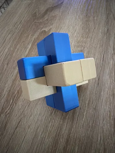Casse-tête Chinois En Métal – Anneau Intelligent 3D Déverrouillable, Jeu De Réflexion Pour Adultes Et Enfants