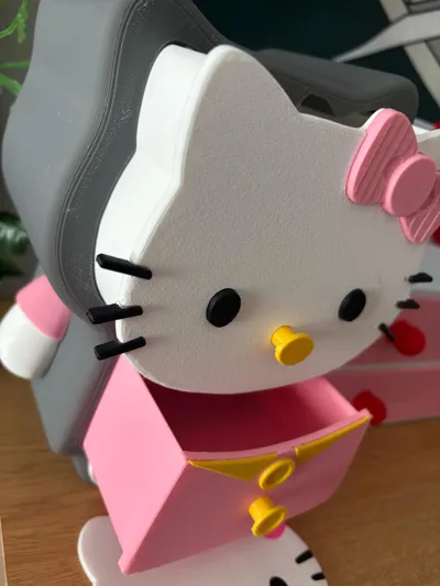 kitty storage cabinet - Free 3D Print Model - MakerWorld