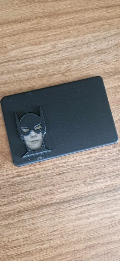 [V2] Batman ID Card Holder v2 - Free 3D Print Model - MakerWorld