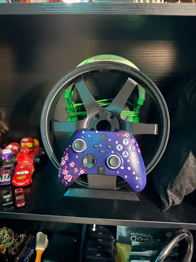 Rim Controller Headset Holder - Free 3D Print Model - MakerWorld