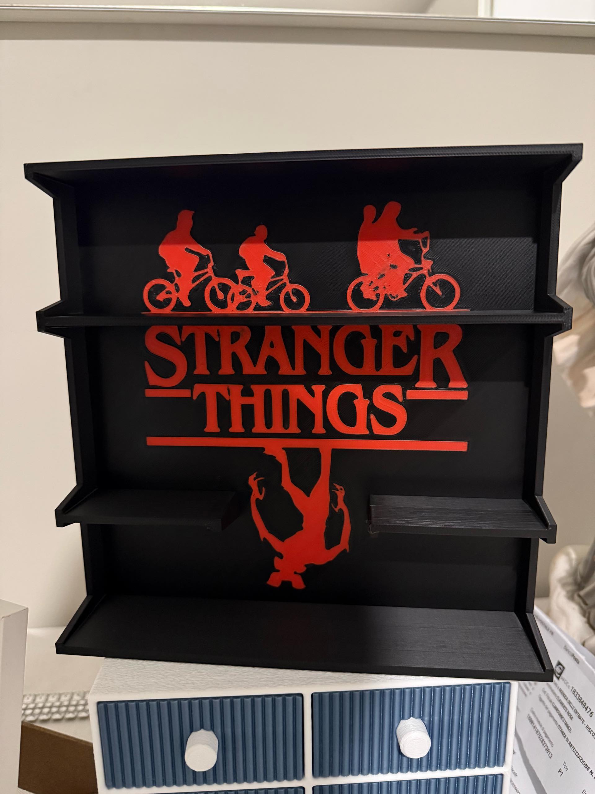 3Dプリント ストレンジャー・シングス キンダー・ジョイ ディスプレイ