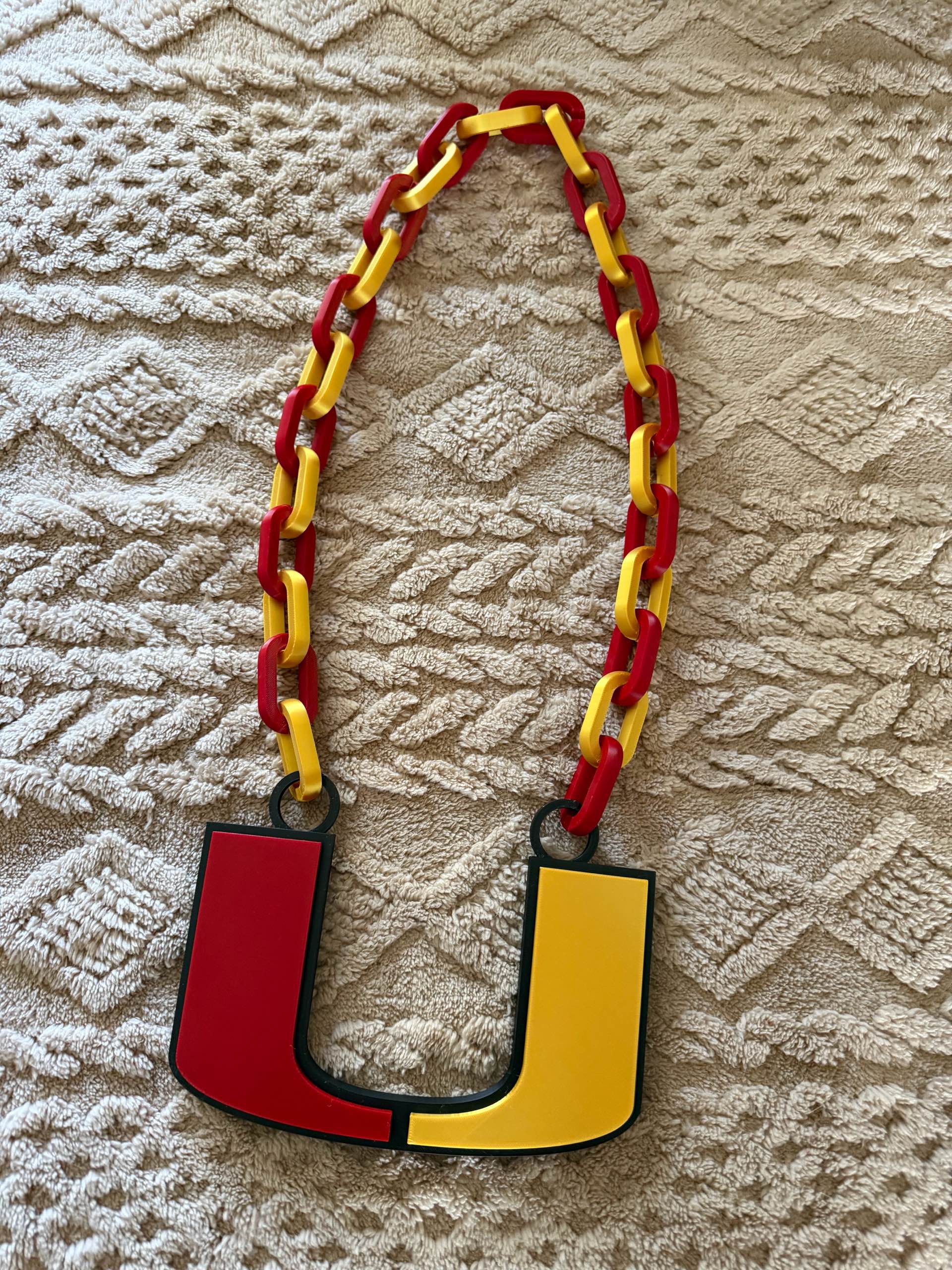 Miami Hurricanes Flex Key Chain - Dragon Sports