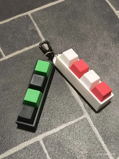 Custom Key Clicker Keyboard Fidget Clicker Custom Names - Free 3D Print Model - MakerWorld