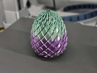Twisty Dragon Egg Fidget - Free 3D Print Model - MakerWorld