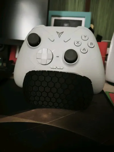 XBOX SERIES X/S CONTROLLER HOLDER || HEX PATTERN - Free 3D Print Model ...