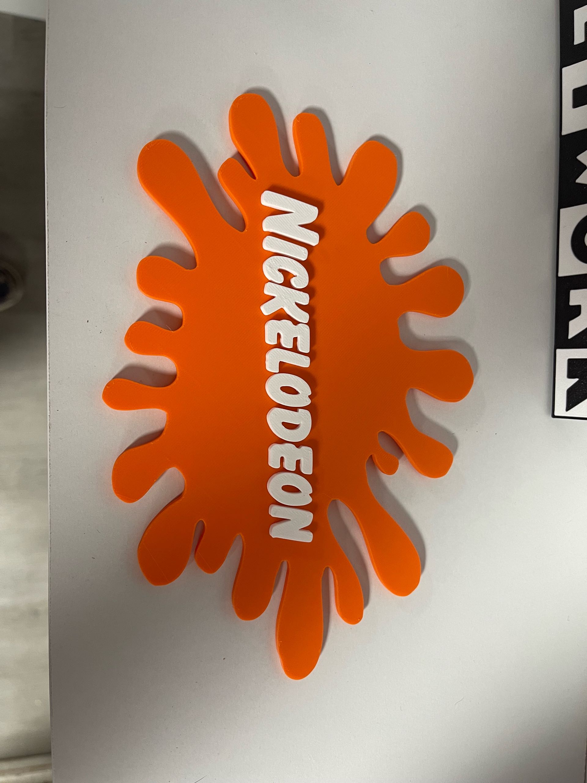 Nickelodeon Splat 3d Logo