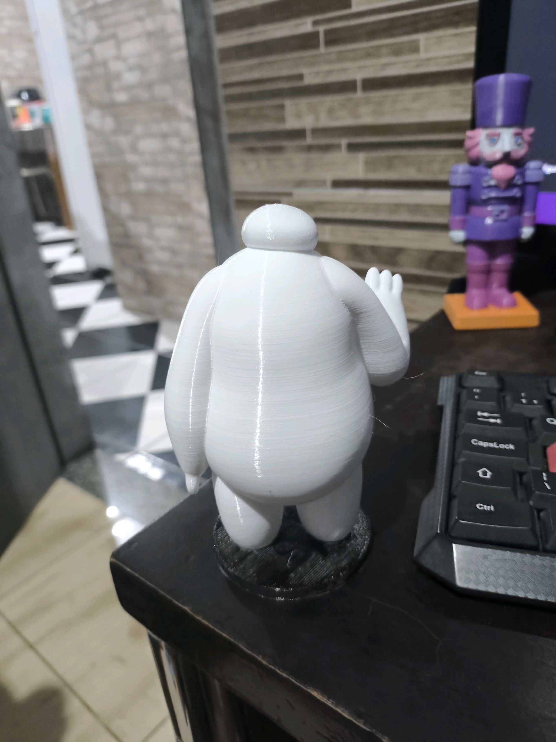 Big Hero 6 Baymax Adorable Collectible Figurine - Free 3D