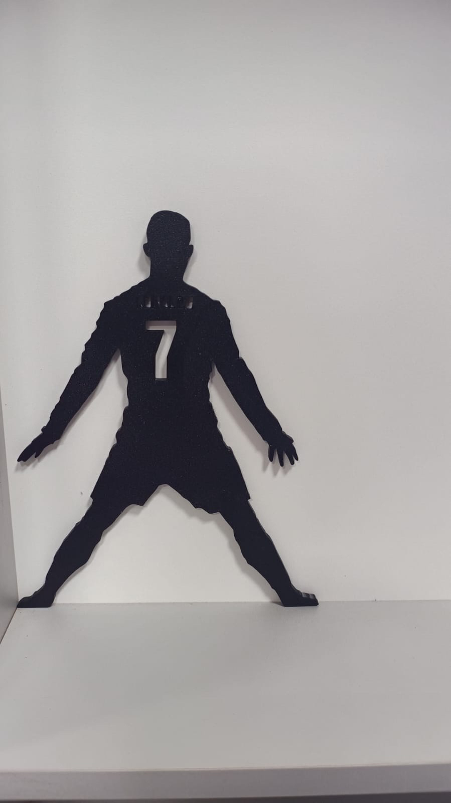 Wall Art - Ronaldo 7 - Free 3D Print Model - MakerWorld