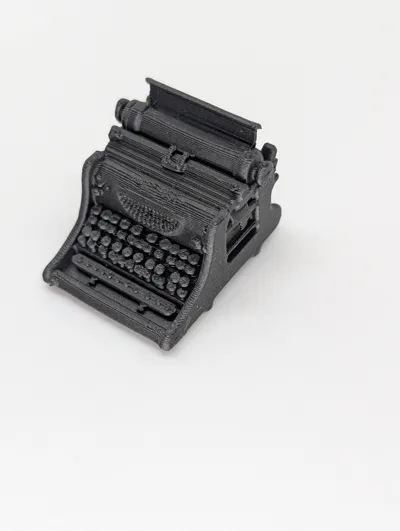Vintage Mini Typewriter - Free 3D Print Model - MakerWorld