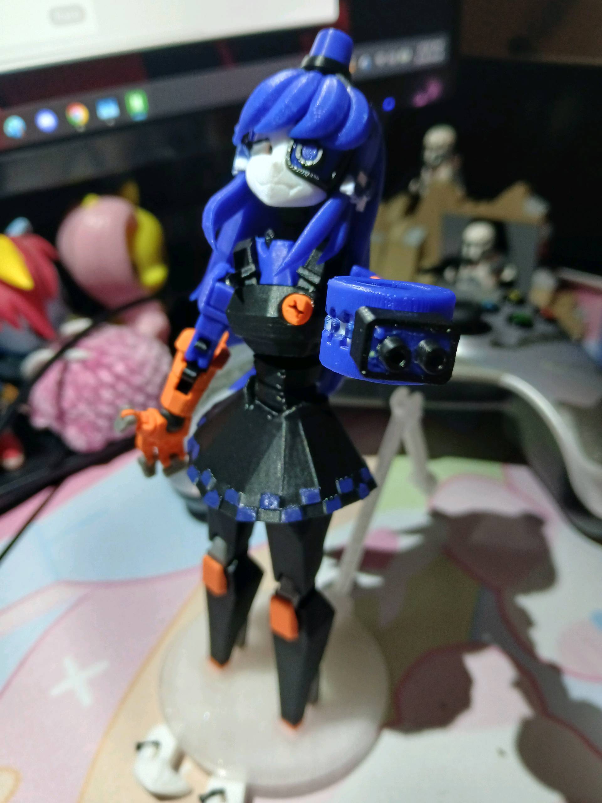Mimi Sentry Dummy 13 Jointed Figure 可动步哨娘2.0 - 3D Printer File