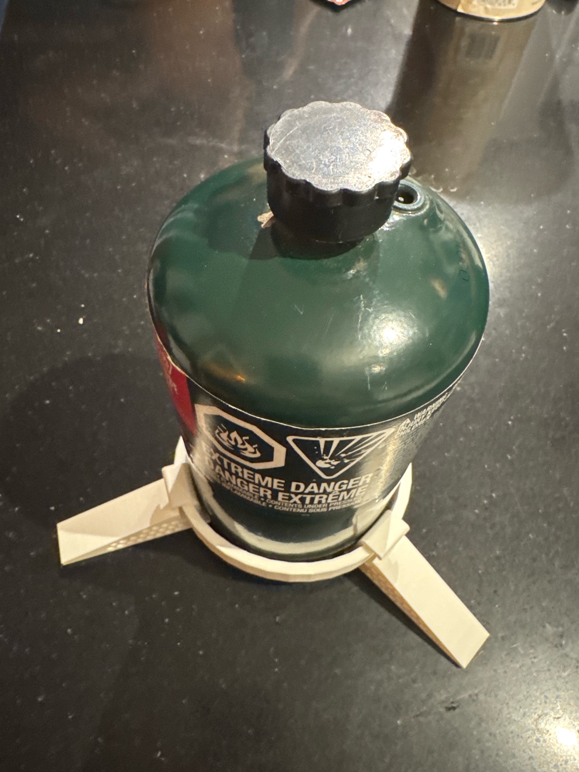 1LB Propane Can Stand / Base - Free 3D Print Model - MakerWorld