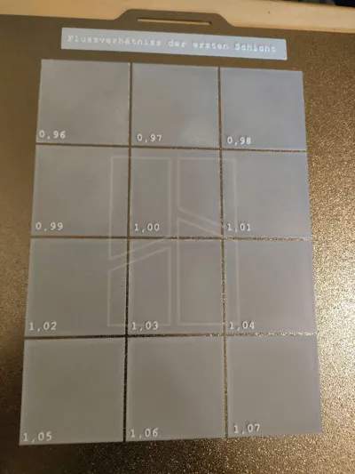 First Layer Calibration / Flow Calibration Test - Free 3D Print Model ...
