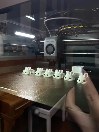 Articulated Rabbit - Strong Joints - Free 3D Print Model - MakerWorld
