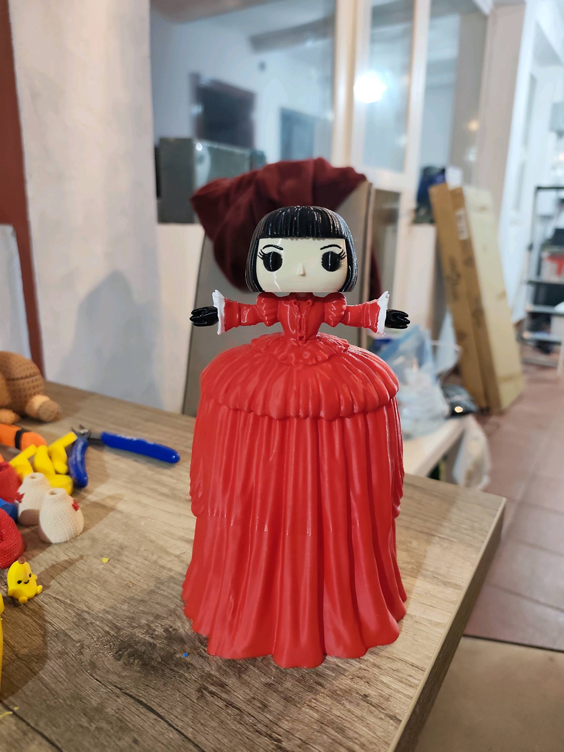 Lady Gaga Mayhem Ball Dress Funko Pop - Free 3D Print Model - MakerWorld