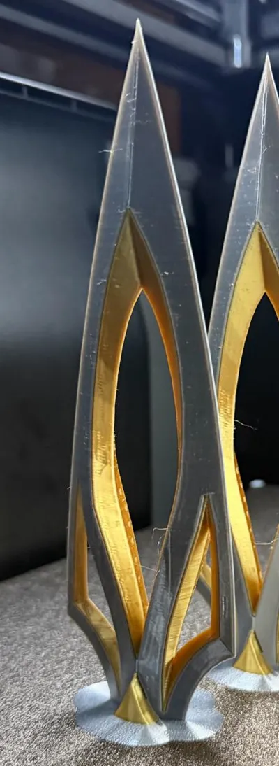 Valorant Mysticbloom Kunai - Free 3D Print Model - MakerWorld