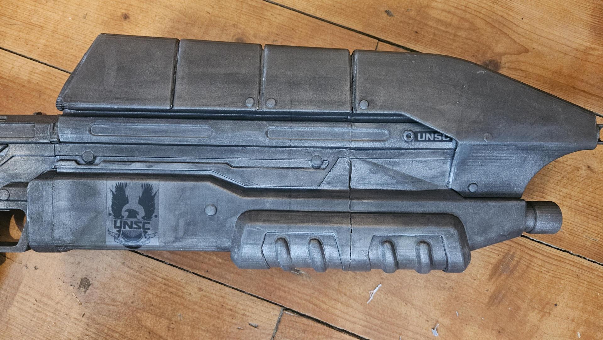 Halo EVOLVED MA5 AR Cosplay UNSC Replica Prop - Free 3D Print Model ...