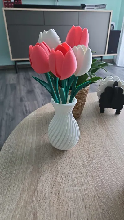 Ваза Spring Twist - Автозапчасти - PLA - изделие 3D-печати - фото 12