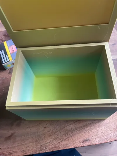 Donation or Raffle Box with Slot for Sign Insert - Free 3D Print Model ...