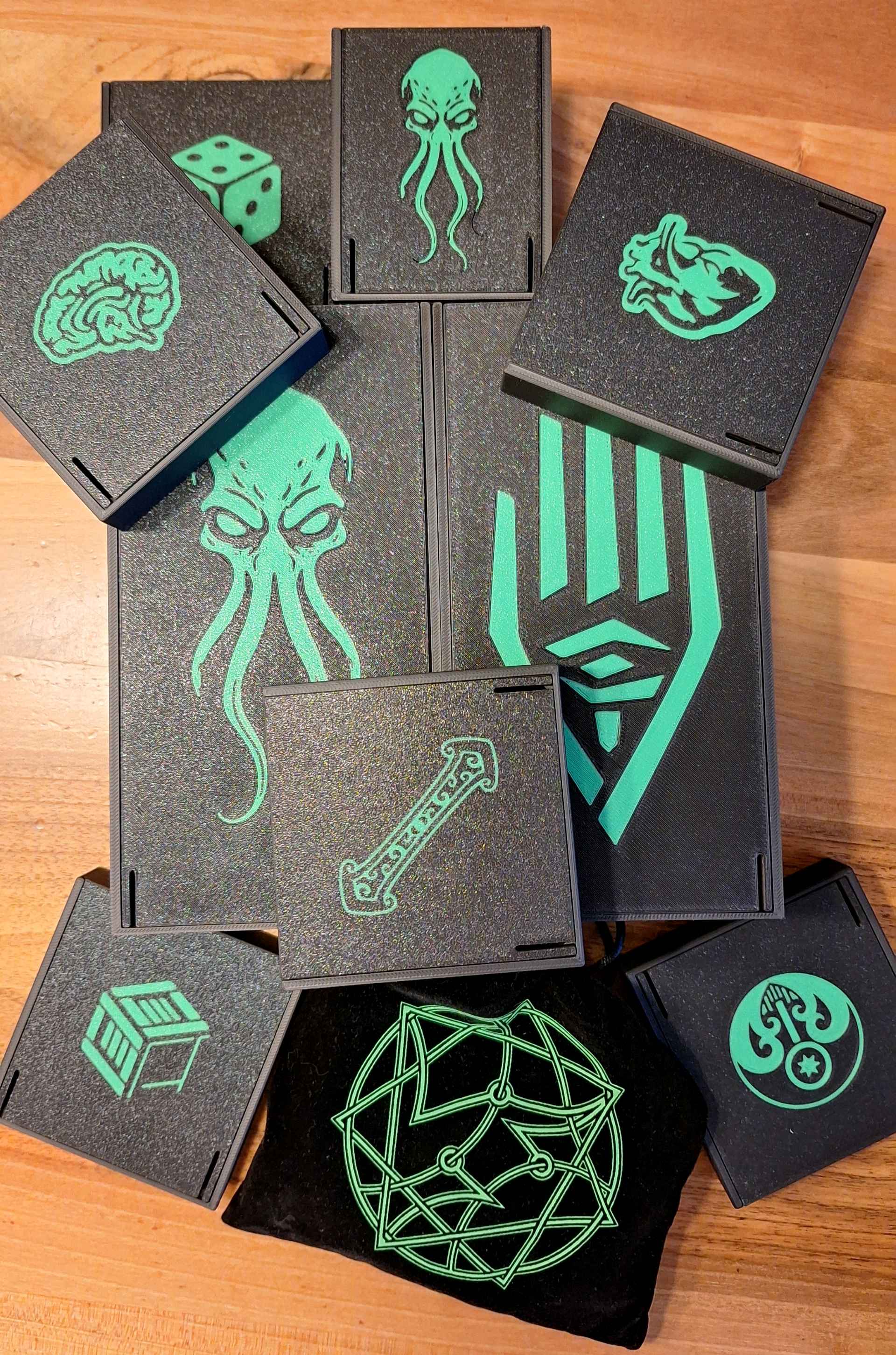 Arkham Horror Card Game - Second Chapter Insert - Free 3D Print Model -  MakerWorld