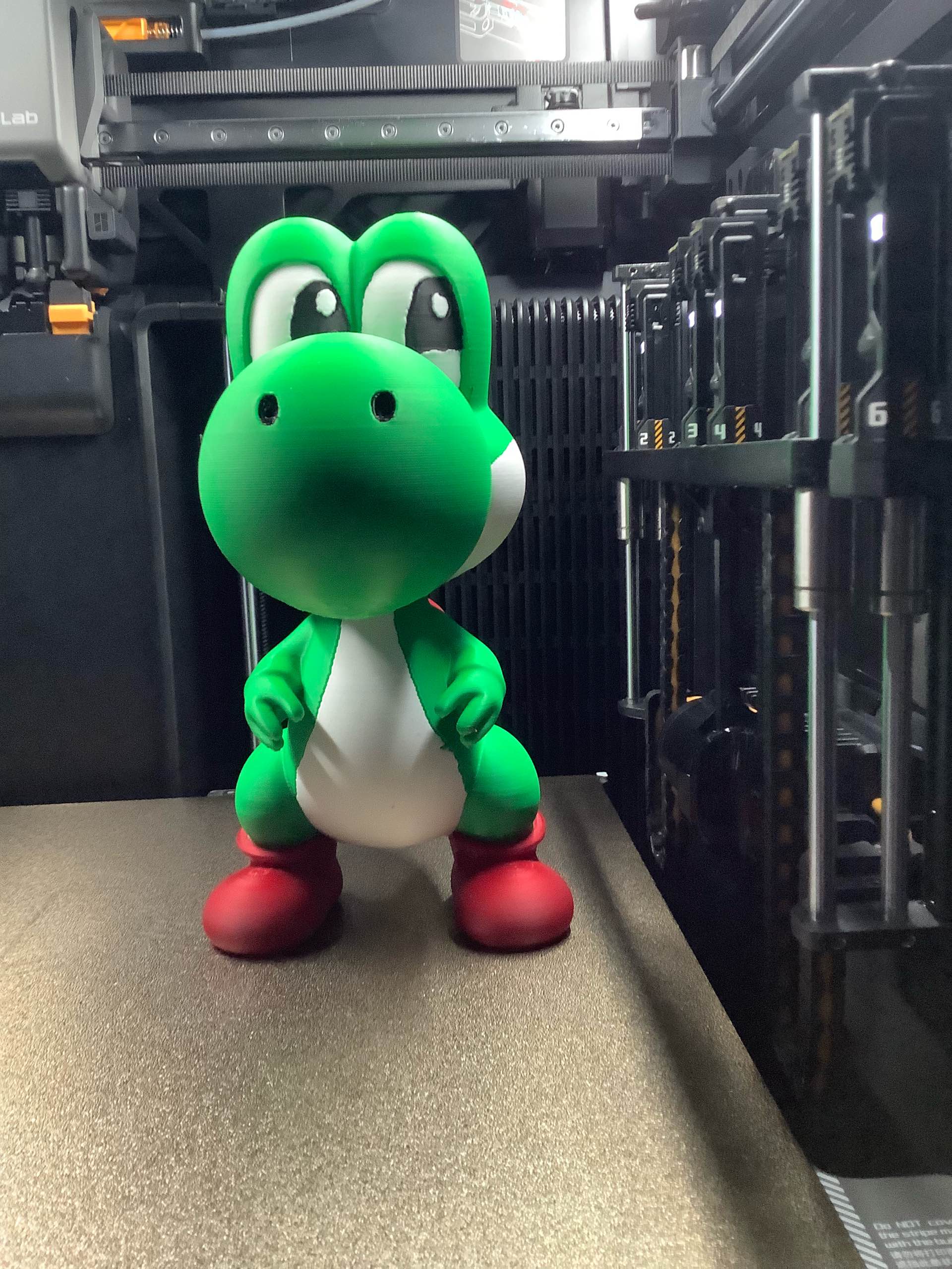 3Dプリント スーパーマリオ ヨッシー - 無料3Dモデル -MakerWorld