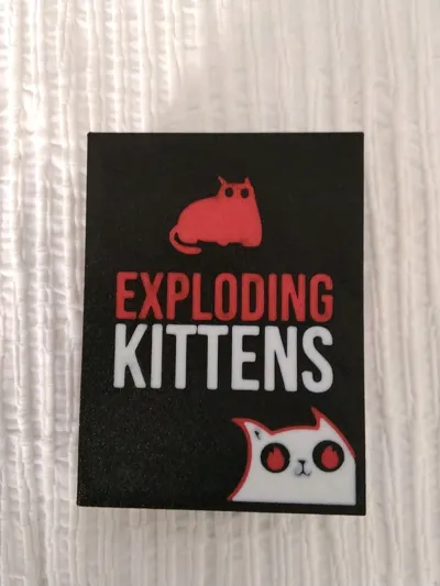 Exploding kittens card box - Free 3D Print Model - MakerWorld