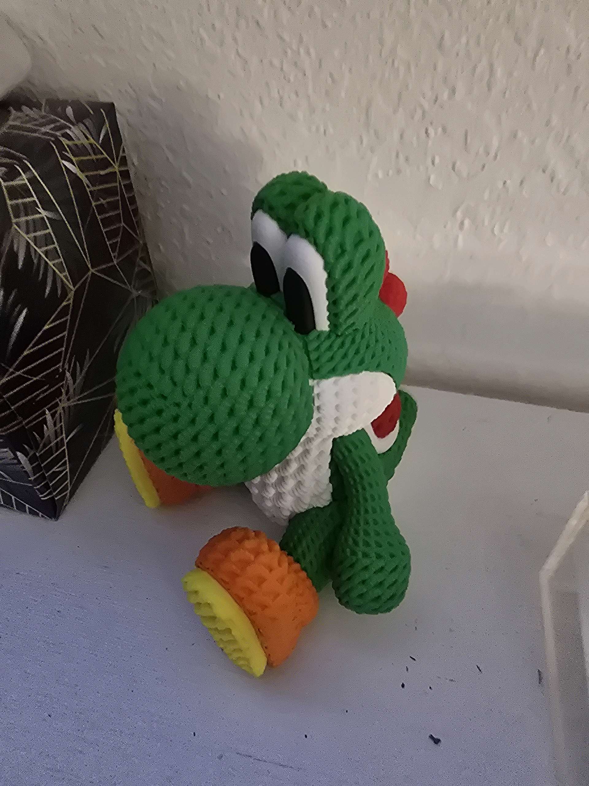 Crochet Yoshi NO AMS REQUIRED - Free 3D Print Model - MakerWorld