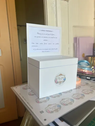 Donation or Raffle Box with Slot for Sign Insert - Free 3D Print Model ...