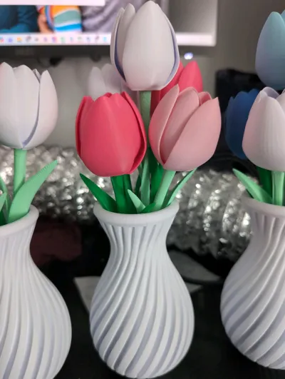 Ваза Spring Twist - Автозапчасти - PLA - изделие 3D-печати - фото 16