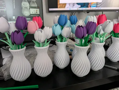 Ваза Spring Twist - Автозапчасти - PLA - изделие 3D-печати - фото 13