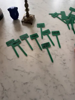 Plant Label - Free 3D Print Model - MakerWorld