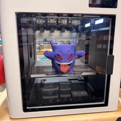 Window Gengar - Free 3D Print Model - MakerWorld