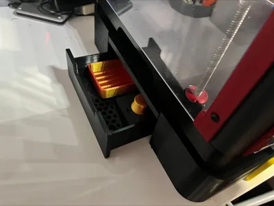 AD5X Riser, Drawer (updated with longer connector) - Free 3D Print ...