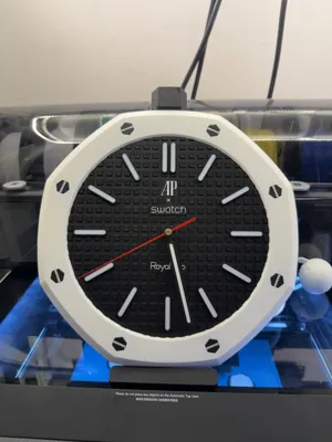 Audemars Piguet x Swatch - Royal POP - Wall Clock - Free 3D Print