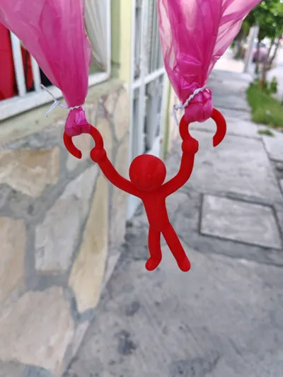Parachute stickman V2 original - Хобби и DIY - PLA - изделие 3D-печати - фото 9