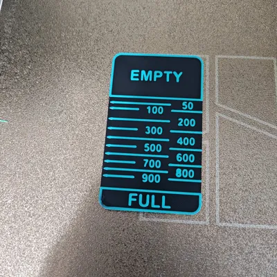 Filament Measuring Tool - Tools - PLA - 3D printed product - фото 13