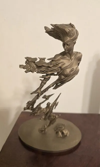 The source - Dynamic Sculpture by Luo Li Rong - Art - PLA - 3D printed product - фото 13
