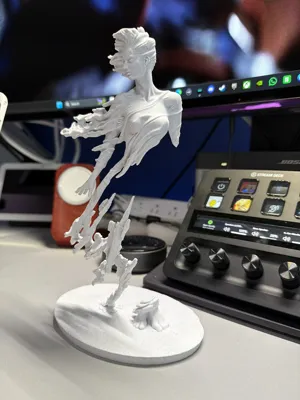 The source - Dynamic Sculpture by Luo Li Rong - Art - PLA - 3D printed product - фото 17
