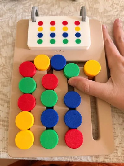 Logical sliding puzzle - Образование - PLA - изделие 3D-печати - фото 23