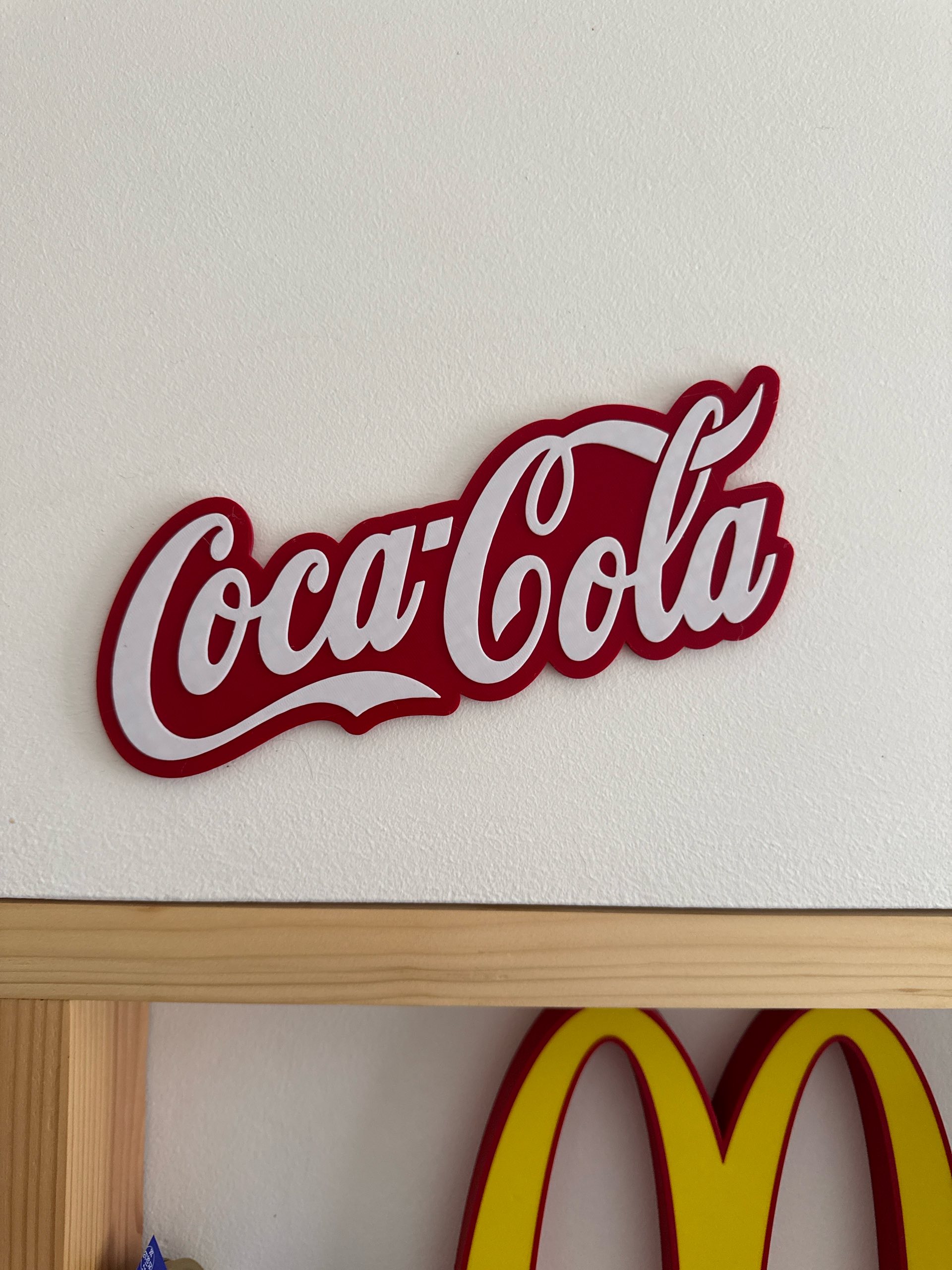 Coca cola logo - Free 3D Print Model - MakerWorld